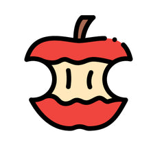 Icônes Pommes goût
