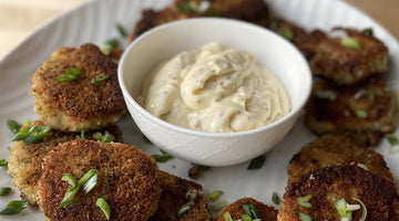 Croquettes de jambon sauce à la moutarde