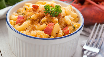 Mac and cheese with lobster