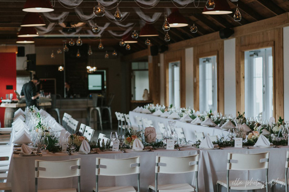 Vignoble et cidrerie Coteau Rougemont - Salle de réception pour mariage
