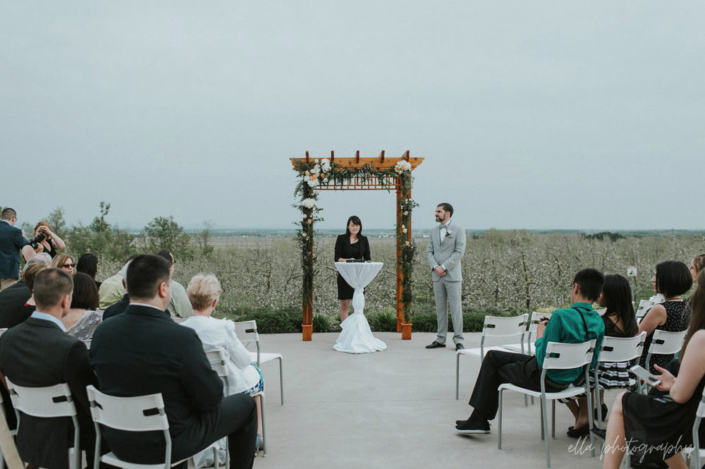 Vignoble et cidrerie Coteau Rougemont - Mariage célébration