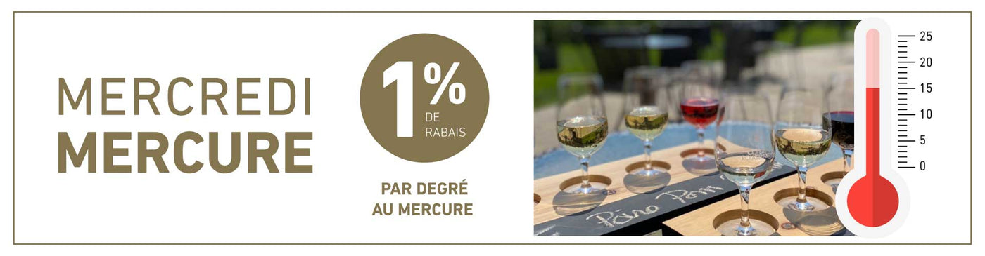 Vignoble et cidrerie Coteau Rougemont - Promotion Estivale - Mercredi Mercure