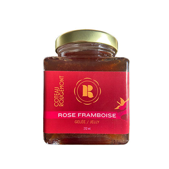 Vignoble et cidrerie Coteau Rougemont - Produit - Gelée de rose framboise